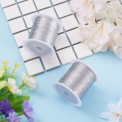 2 Rolls Round PET Metallic Thread&nbsp;MCOR-TADJ0001-01A-02