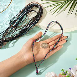 12Pcs 12 Colors Polyester & Spandex Cord Necklaces Making&nbsp;AJEW-TAC00072