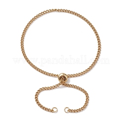 304 Stainless Steel Adjustable Chain Bracelet Making&nbsp;AJEW-JB01211