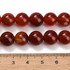 Natural Carnelian Beads Strands&nbsp;GG-CBA1CAF-A01-10mm