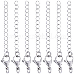 30 Strands 304 Stainless Steel Chain Extender&nbsp;STAS-BM0001-06