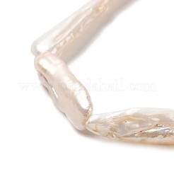 Natural Baroque Pearl Keshi Pearl Beads Strands&nbsp;PEAR-E016-016