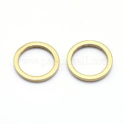 Brass Linking Rings&nbsp;KK-P119-20-8mm-RS