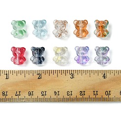 50Pcs 10 Colors Handmade Lampwork Beads&nbsp;LAMP-FS0001-10