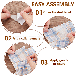 PVC Shirt Collar Shaping Sticker&nbsp;FIND-WH0441-43