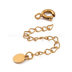 925 Sterling Silver Chain Extenders&nbsp;STER-D036-33AG