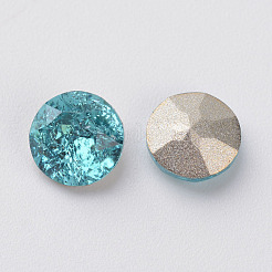 Pointed Back K9 Glass Rhinestone Cabochons&nbsp;RGLA-F020-6mm