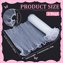 2 Bags Organza Flower Wrapping Bouquet Paper&nbsp;DIY-GF0009-26A