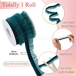 5 Yards Velvet Organza Ribbon&nbsp;SRIB-TA0001-39