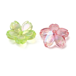 Transparent ABS Plastic Beads Cap&nbsp;FIND-B043-01