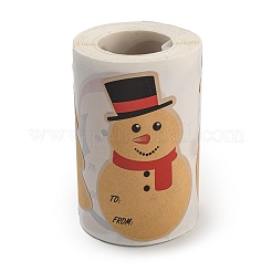 Christmas Theme Cartoon Paper Stickers&nbsp;STIC-P013-09B