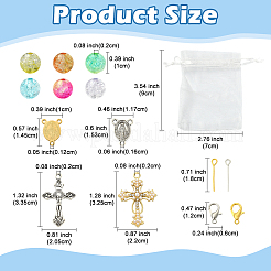 Religion DIY Pendant Decoration Making Kits&nbsp;DIY-YW0018-34