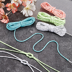 20M 4 Colors Luminous Glow in the Dark Polyester Cord&nbsp;AJEW-SP0004-85