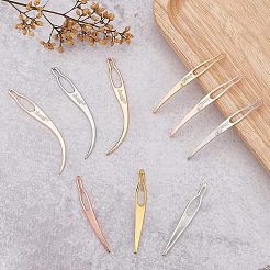 9Pcs 9 Style Iron Dreadlocks lnterlock Needle Tool&nbsp;OHAR-NB0001-19