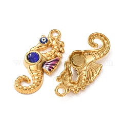304 Stainless Steel Enamel Pendants&nbsp;STAS-Z193-13G-07A