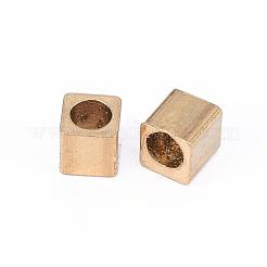 Brass Spacer Beads&nbsp;KK-F713-22C-2.5x2.5mm