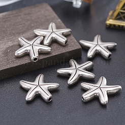 Tibetan Style Alloy Beads&nbsp;X-TIBEB-A004-028TAS-NR