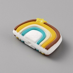 Silicone Beads&nbsp;SIL-WH0001-25B