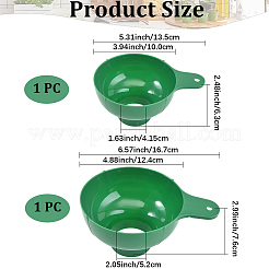 2Pcs Plastic Funnel Set&nbsp;AJEW-BM0001-38B