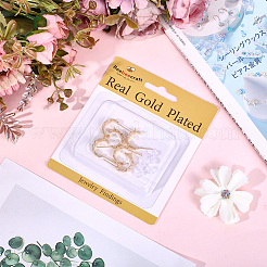 10Pcs Brass Stud Earring Findings&nbsp;KK-BBC0023-23