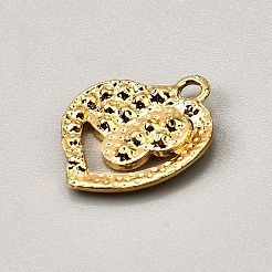 Alloy Black Enamel Pendants&nbsp;FIND-TAC0011-124C