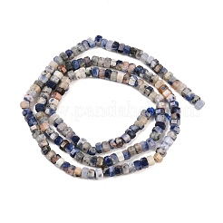 Natural Sodalite Beads Strands&nbsp;G-G345-C32-2x4mm