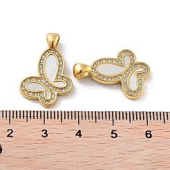 Natural Shell Pendants&nbsp;STAS-P343-04B-G