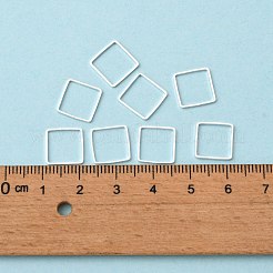 Square Brass Linking Rings&nbsp;X-EC03010mm-S