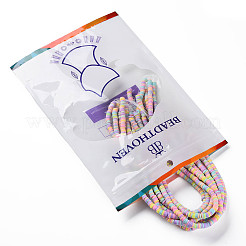 10 Strands Handmade Polymer Clay Beads Strands&nbsp;CLAY-BT0001-02