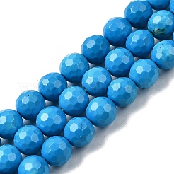 Natural Magnesite Beads Strands&nbsp;G-P598-E-6mm-02