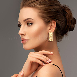 4 Pairs 4 Styles Alloy Stud Earrings with 304 Stainless Steel Pins&nbsp;EJEW-AN0004-61