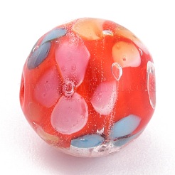 Round Lampwork Beads&nbsp;LAMP-H059-A05