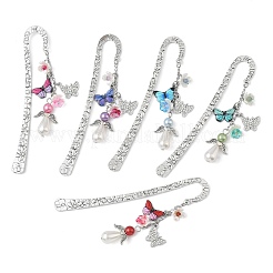 5Pcs Alloy Bookmark&nbsp;AJEW-JK00394