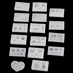 16Pcs 16 Styles Silicone Clay Mold&nbsp;SIMO-TAC0001-17