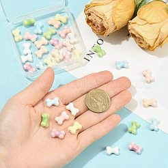 42Pcs 7 Colors Handmade Porcelain Beads&nbsp;PORC-FS0001-57