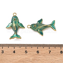 304 Stainless Steel Enamel Pendants&nbsp;STAS-F347-21A-G