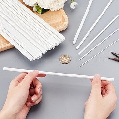 6 Style ABS Plastic Square Hollow Tube & Solid Rods&nbsp;DIY-OC0011-71