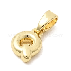 Brass Letter Charms&nbsp;KK-G554-22G-Q