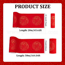 2 Rolls 2 Styles Handwritten Spring Festival Couplet Paper Roll&nbsp;DIY-PH0034-55