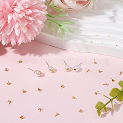 30Pcs 2 Styles 925 Sterling Silver Flat Head Pins&nbsp;STER-SC0001-70G