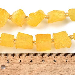 Raw Rough Natural Quartz Crystal Beads Strands&nbsp;G-Z131-J01-10