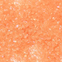 Transparent Electroplate Crushed Glass Craft&nbsp;GLAA-F123-01