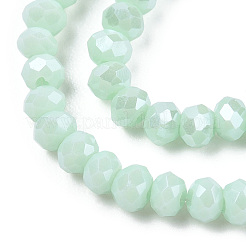 Electroplate Glass Beads Strands&nbsp;EGLA-A034-P1mm-A20