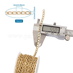 Aluminium Curb Chains&nbsp;X-CHA-T001-31G