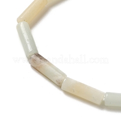Natural Flower Amzonite Beads Strands&nbsp;G-D464-30