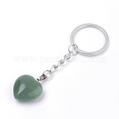 Synthetic & Natural Mixed Stone Keychain&nbsp;KEYC-S252-04