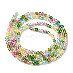 Transparent Glass Beads Strands&nbsp;EGLA-P061-03A