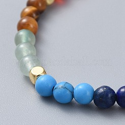 Adjustable Nylon Thread Braided Beads Bracelets&nbsp;BJEW-JB04441