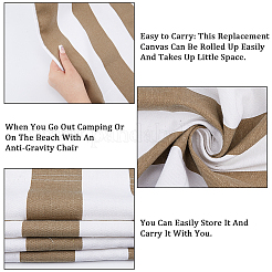 Stripe Chair Cloth Canvas&nbsp;DIY-WH0430-188