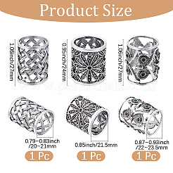3Pcs 3 Styles Alloy Scarf Clips&nbsp;AJEW-CY0002-62